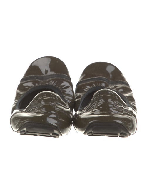 Prada Sport Patent Leather Ballet Flats