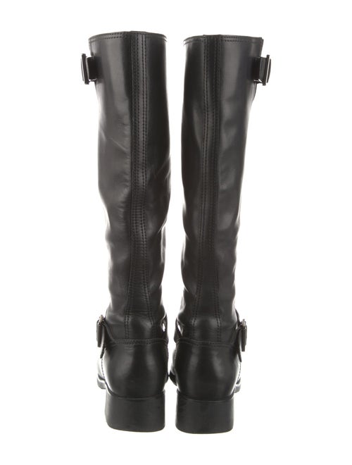 Prada Sport Leather Riding Boots
