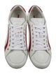 Prada Sport Leather Graphic Print Sneakers