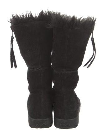 Prada Sport Suede Boots