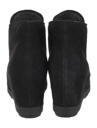 Prada Sport Suede Lace-Up Boots
