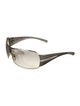 Prada Sport Shield Mirrored Sunglasses