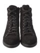 Prada Sport Suede Lace-Up Boots