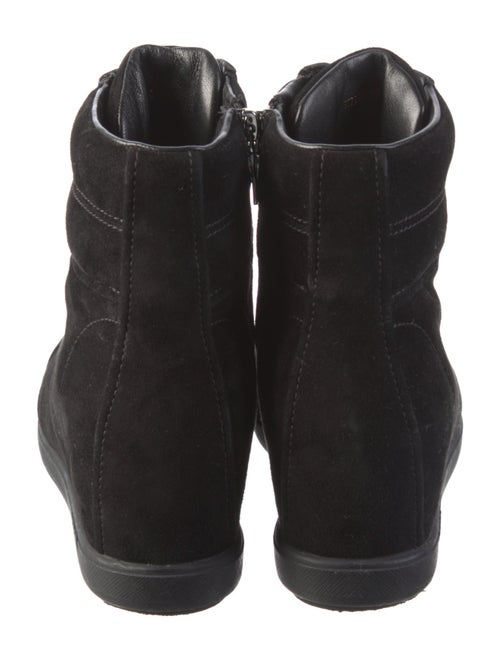 Prada Sport Suede Lace-Up Boots