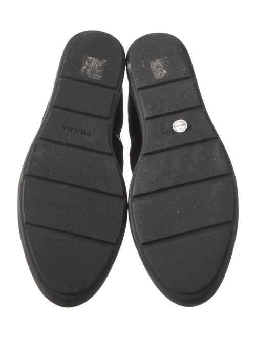 Prada Sport Suede Lace-Up Boots