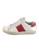 Prada Leather Colorblock Pattern Sneakers