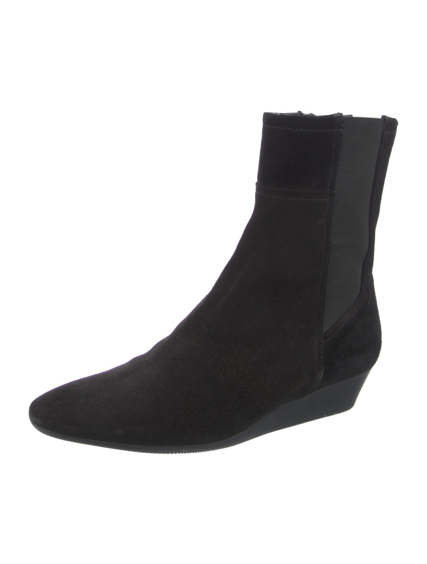 Prada Sport Suede Chelsea Boots