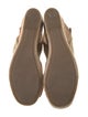 Prada Sport Suede Leather Trim Embellishment Espadrilles