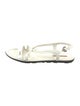 Prada Sport Patent Leather Slingback Sandals