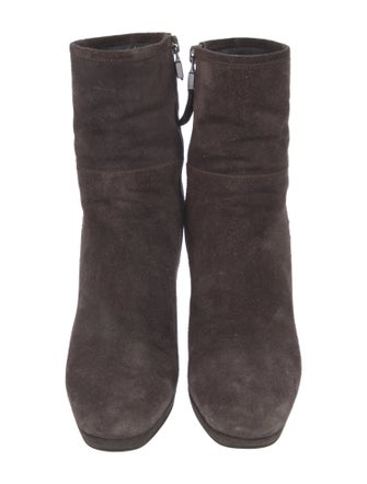 Prada Sport Suede Sock Boots