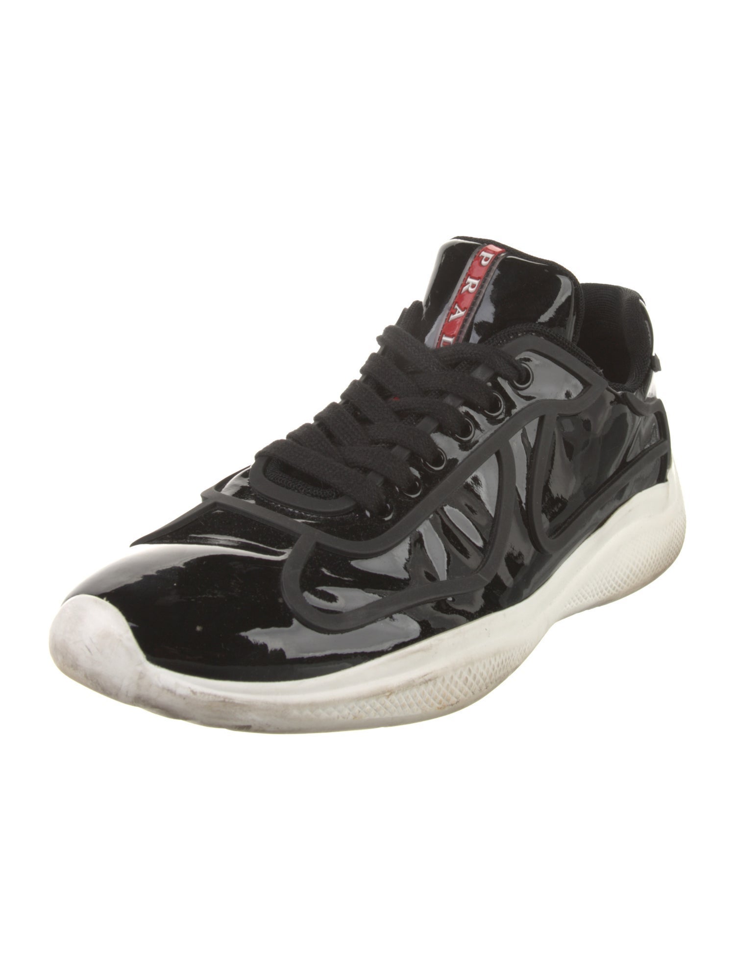 Prada Sport Patent Leather Sneakers