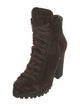 Prada Sport Suede Lace-Up Boots