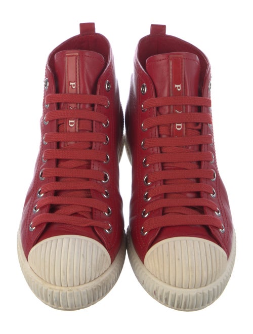 Prada Sport Leather Sneakers