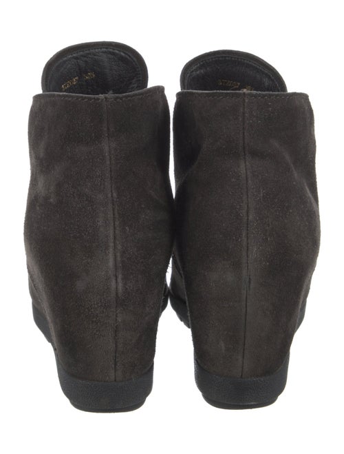 Prada Sport Suede Lace-Up Boots