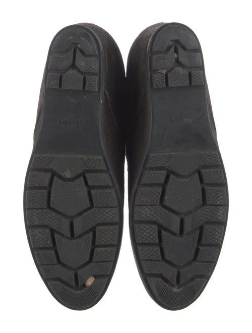 Prada Sport Suede Lace-Up Boots