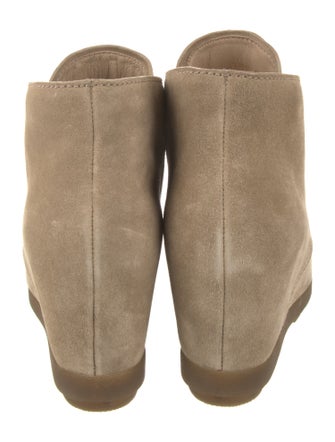 Prada Sport Suede Lace-Up Boots