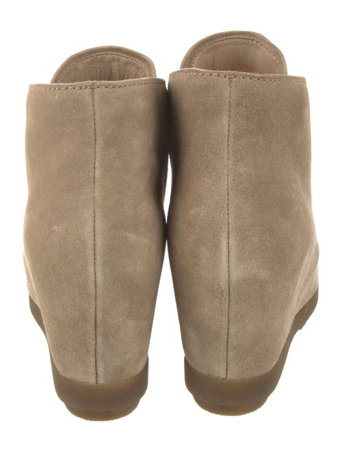 Prada Sport Suede Lace-Up Boots