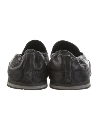 Prada Sport Leather Printed Sneakers