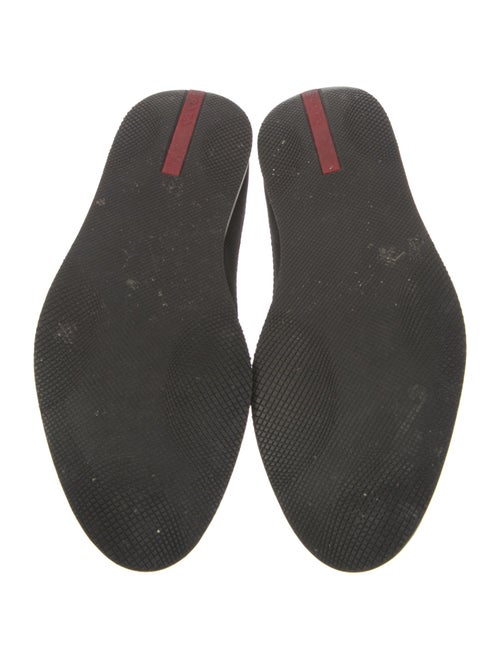 Prada Sport Leather Printed Sneakers