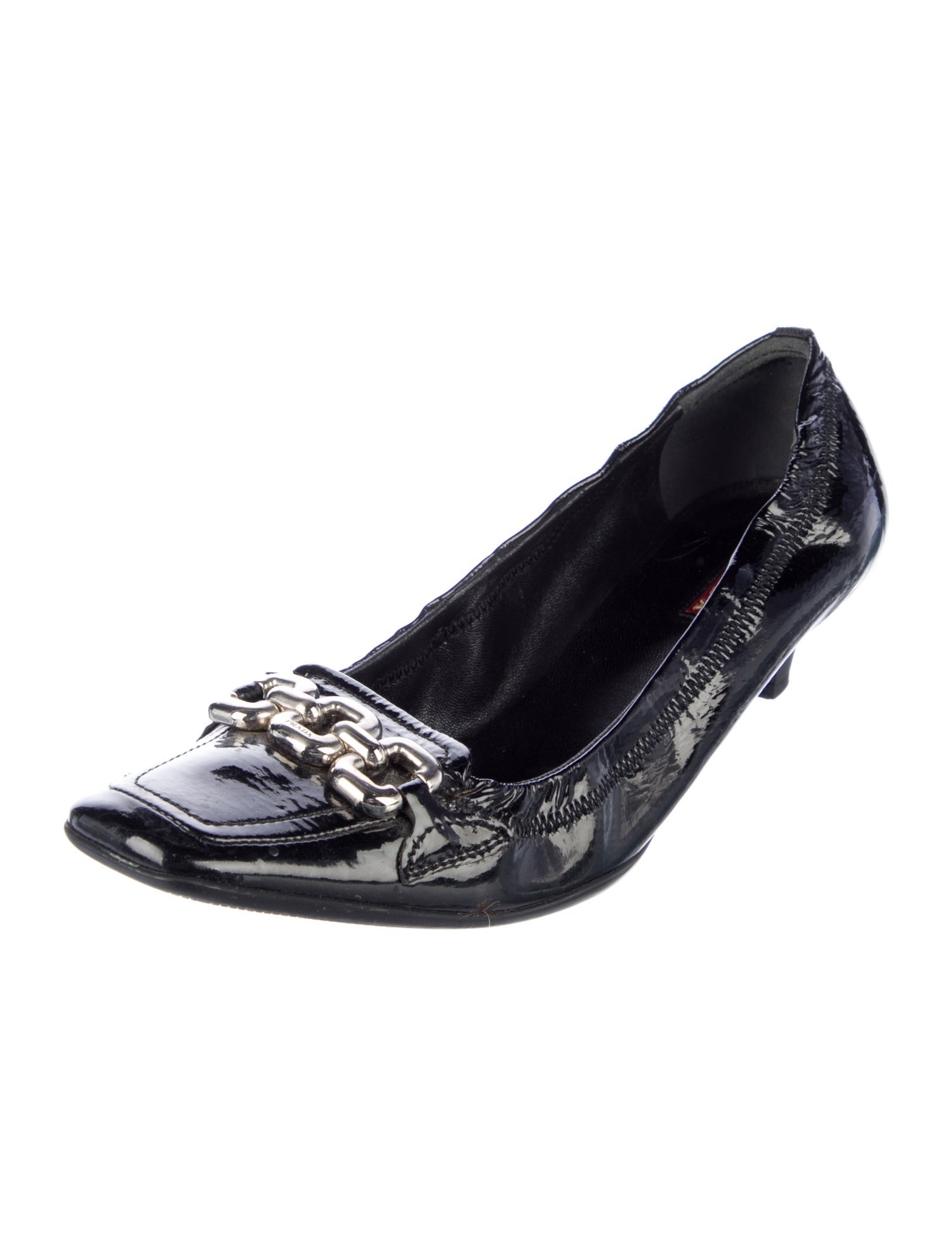 Prada Sport Vintage Patent Leather Pumps