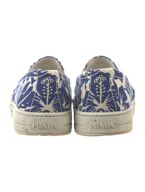 Prada Sport Canvas Printed Sneakers