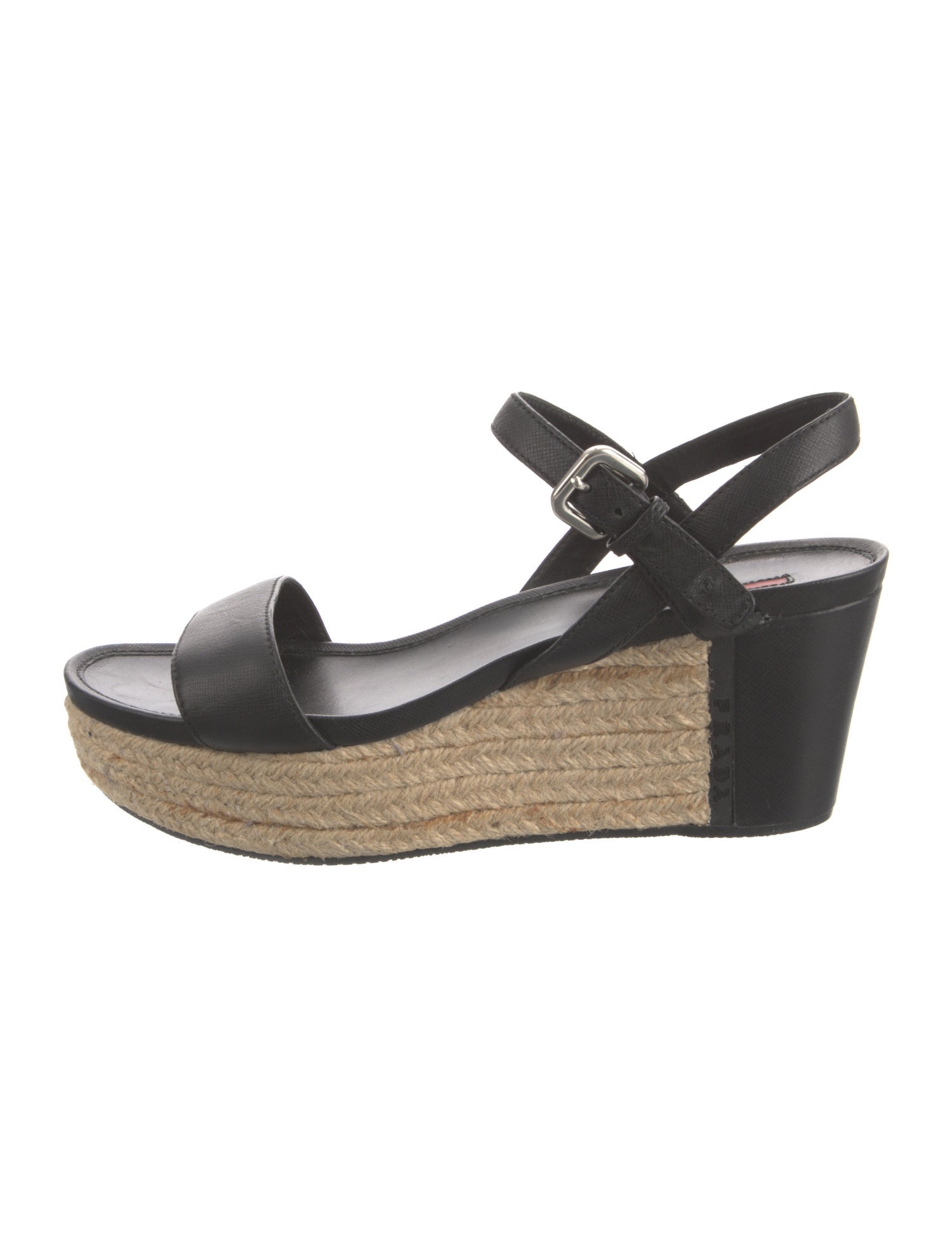 Prada Sport Leather Espadrilles