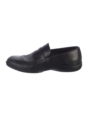 Prada Sport Leather Loafers