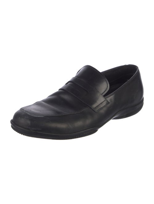 Prada Sport Leather Loafers