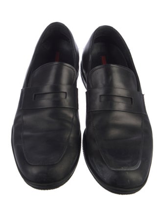 Prada Sport Leather Loafers