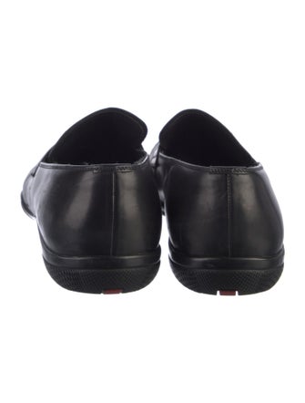 Prada Sport Leather Loafers