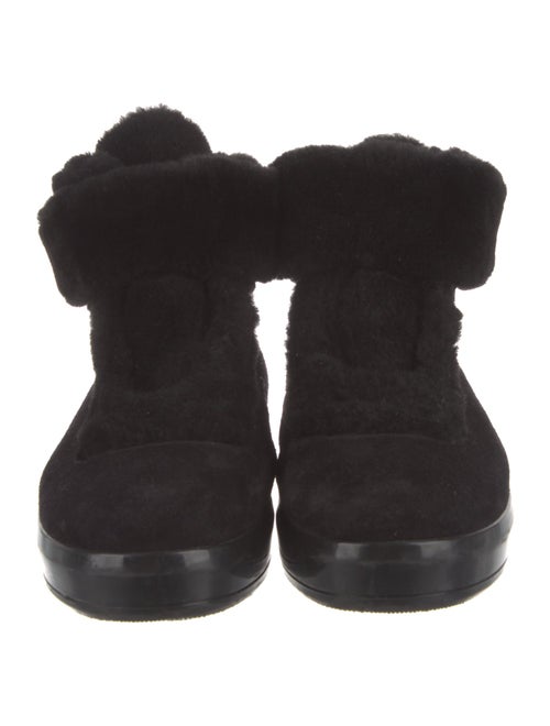 Prada Sport Suede Lace-Up Boots