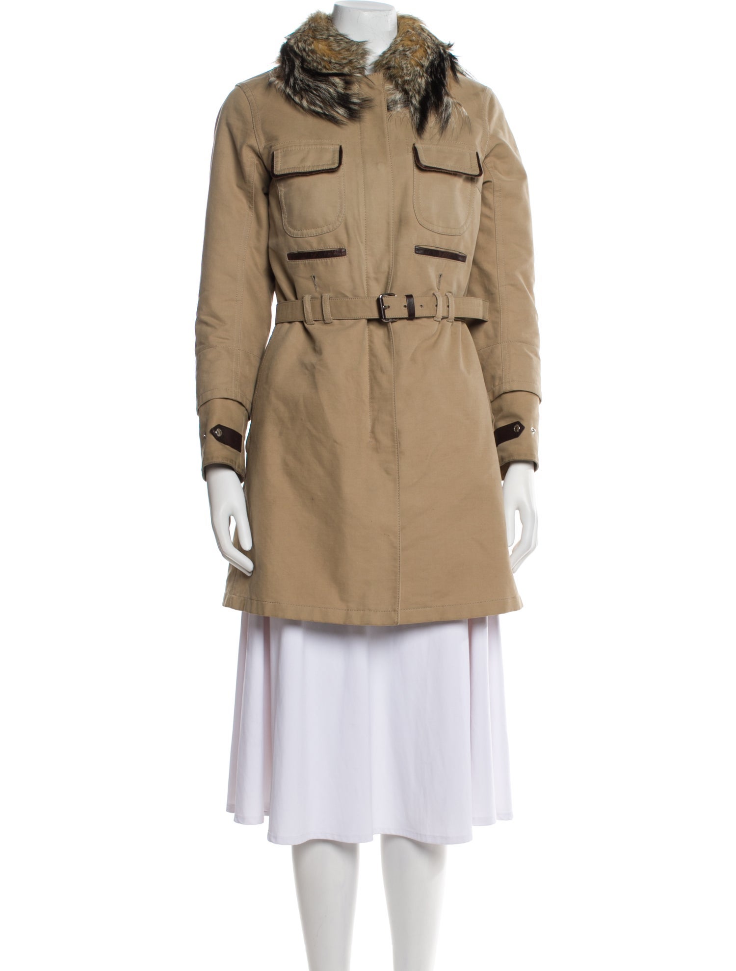 Prada Sport Vintage 2000's Fur Coat