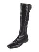 Prada Sport Patent Leather Riding Boots