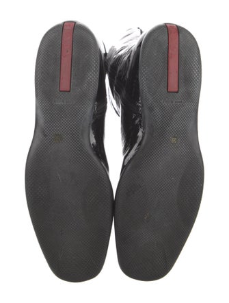 Prada Sport Patent Leather Riding Boots