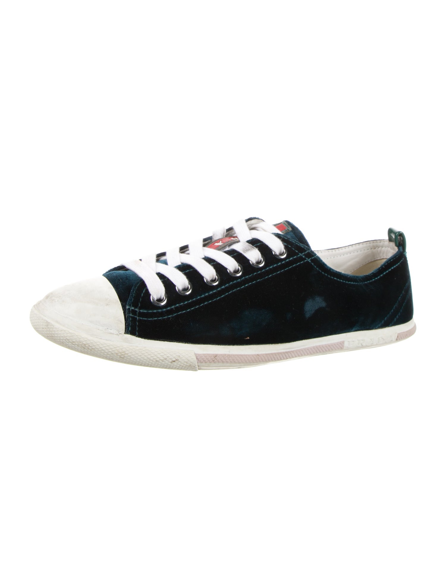 Prada Sport Velvet Sneakers