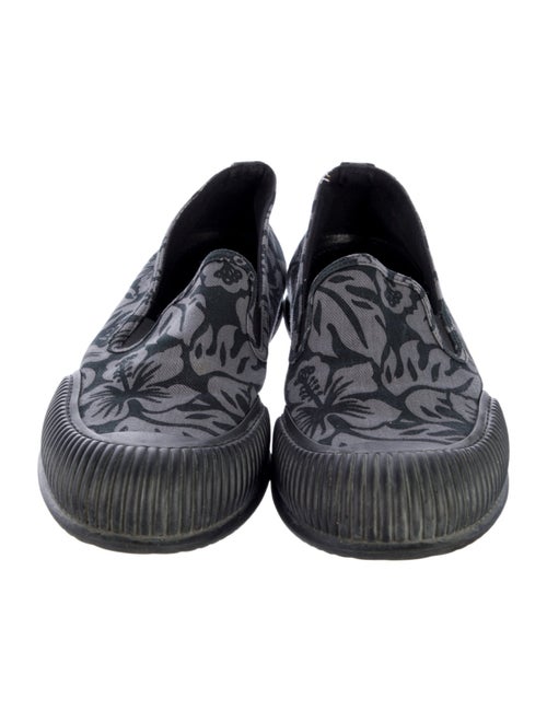 Prada Sport Canvas Printed Loafer Sneakers