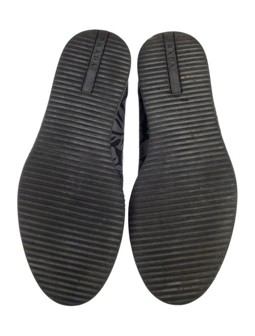 Prada Sport Canvas Printed Loafer Sneakers