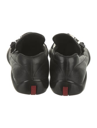 Prada Sport Leather Monk Straps