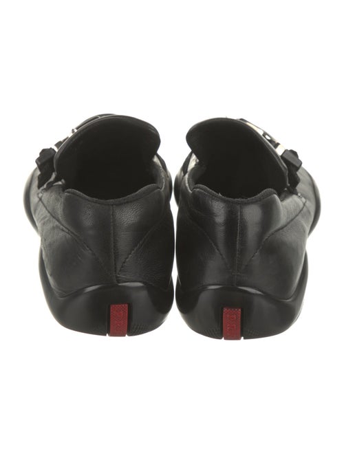 Prada Sport Leather Monk Straps