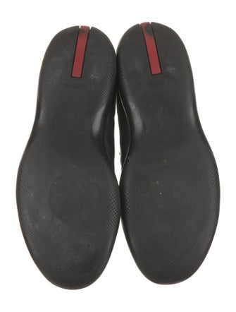 Prada Sport Leather Monk Straps