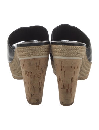 Prada Sport Patent Leather Slides