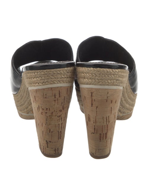 Prada Sport Patent Leather Slides