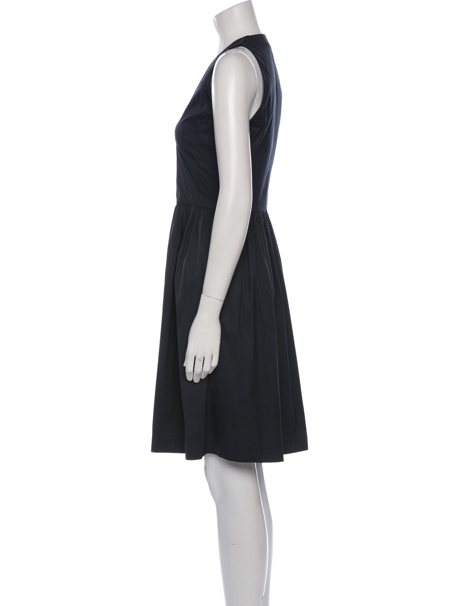 Prada Sport V-Neck Knee-Length Dress