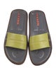 Prada Sport Leather Printed Slides