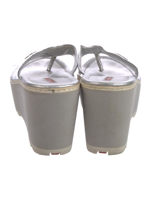 Prada Sport Patent Leather Slides