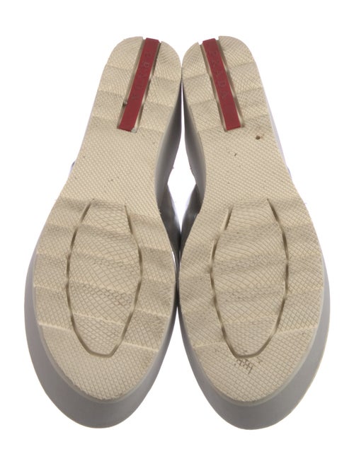 Prada Sport Patent Leather Slides