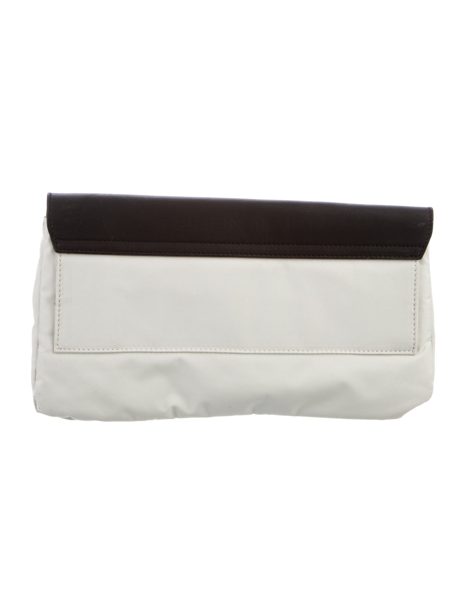 Prada Sport Leather Trimmed Tessuto Cosmetic Pouch