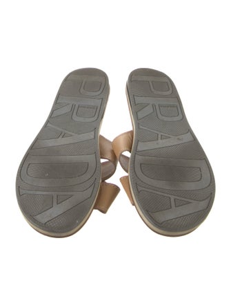 Prada Sport Leather Slides