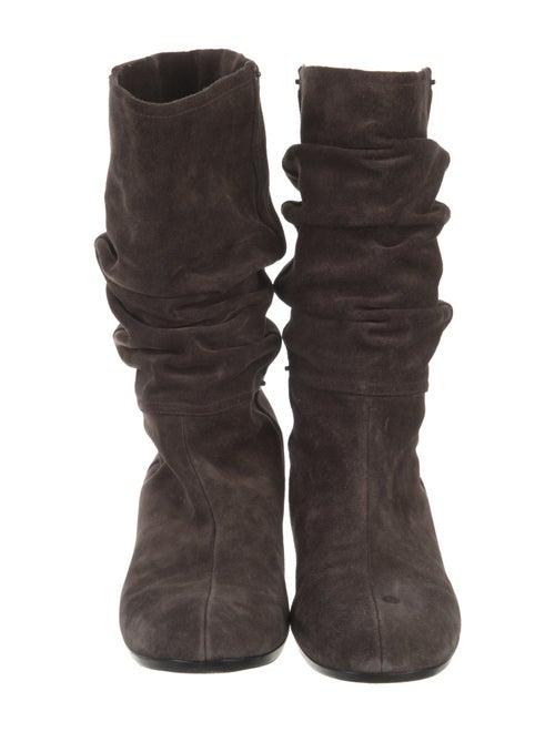 Prada Sport Suede Rain Boots