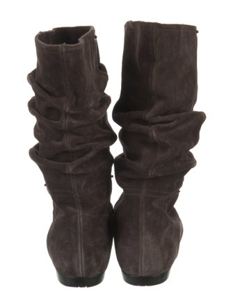 Prada Sport Suede Rain Boots